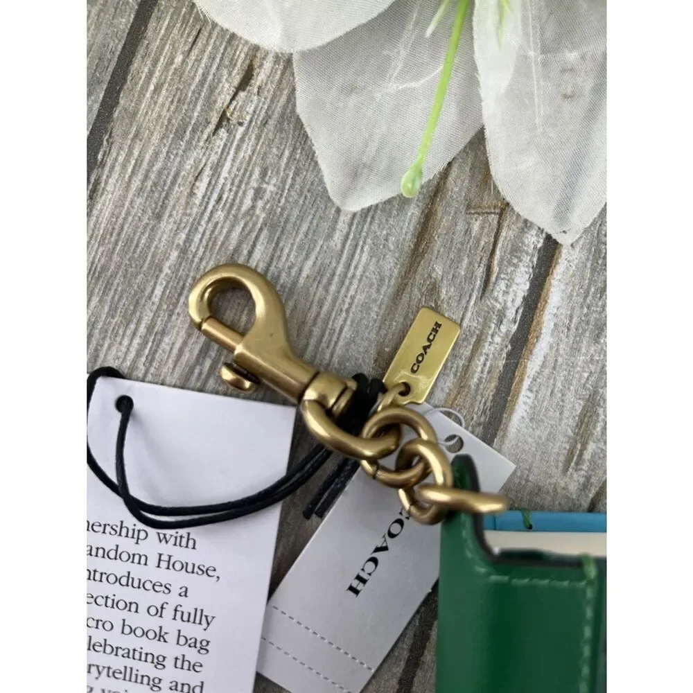 Coach Little Fires Everywhere By Celeste Ng Book Bag Charm Purse